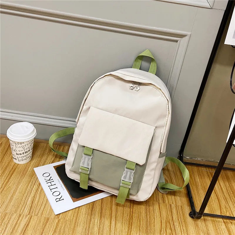 Custom Canvas Breathable Wear-Resistant Embroidery Backpack for Adult/Children/Boy/Girl Logo Customization Schoolbag Wholesale