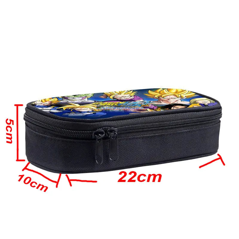 Customized Print DIY Your like Photo or Logo Boys Girls Kids Teenager Student Canvas Pencil Case Box Purse Pen Bags