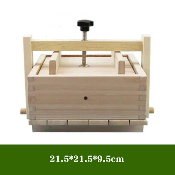 DIY Wooden Tofu Press Mould Set Homemade Cheese Tofu Mold Soybean Curd Tofu Making Mold Kitchen Accessories Cooking Tool