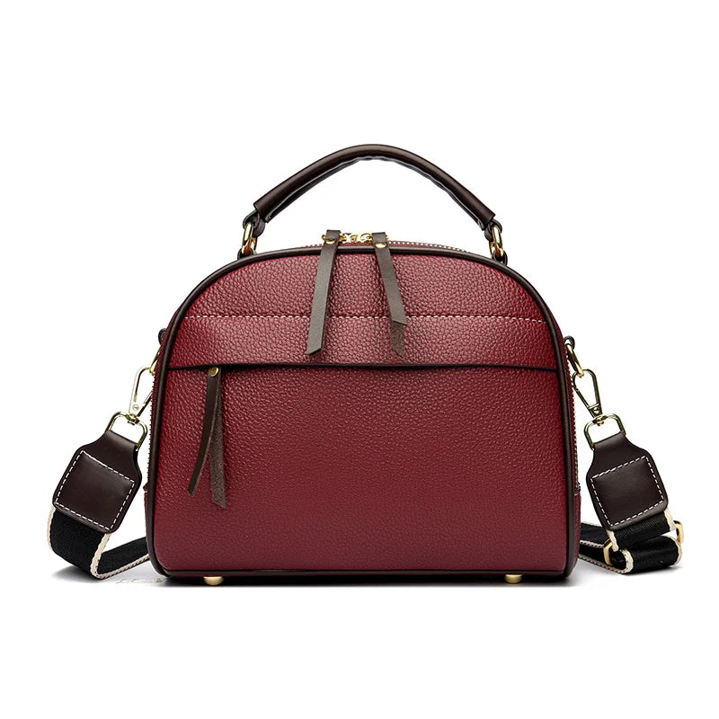 Designer Crossbody Shoulder Bags for Women 2023 Luxury Solid Color Leather Handbags Women Bags Fashion Female Messenger Bag Tote