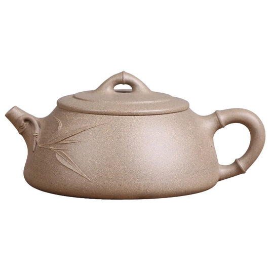 Deyuanchang Yixing Purple Clay Pot Handmade Raw Ore Green Section Shipiao Teapot Senior Engineer Wu Shujuan Half-Handmade Produc