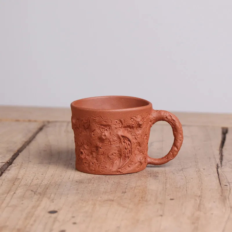 Deyuanchang Yixing Purple Sand Tea Tasting Cup Master Cup Descending Slope Mud for Spring Cup Handmade Kung Fu Single Tea Cup Te