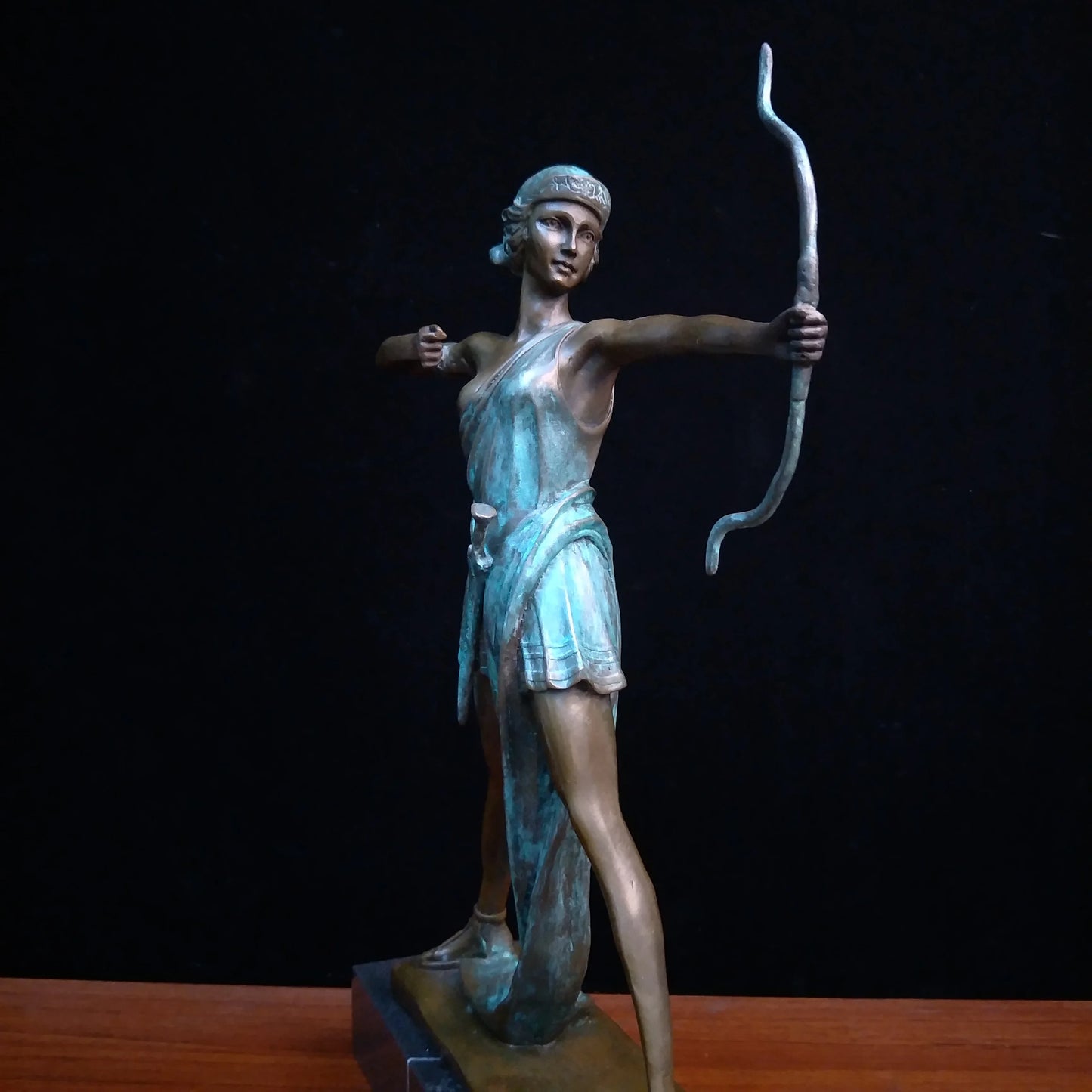 Diana Statue Artemis Bronze Statues Sculptures Metal Decor Myth Figurines TPY-632 QIbronze Crafts Carving Decoration