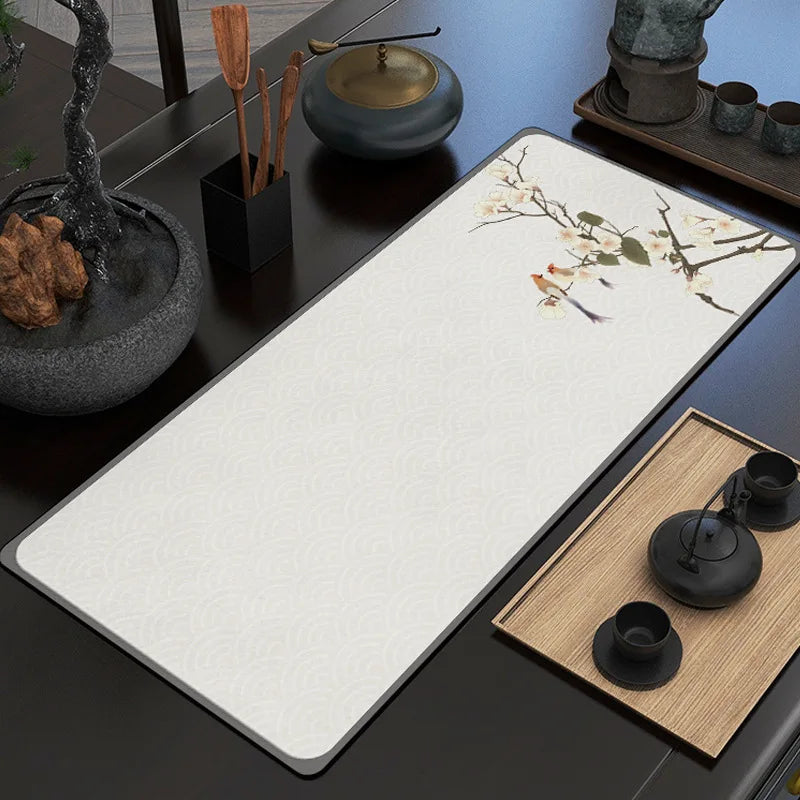 Diatom Mud Absorbent Towel Pad Table Mat Tea Cup Tea Mat Placemats for Table Decoration Accessories Kitchen Dining Bar Home