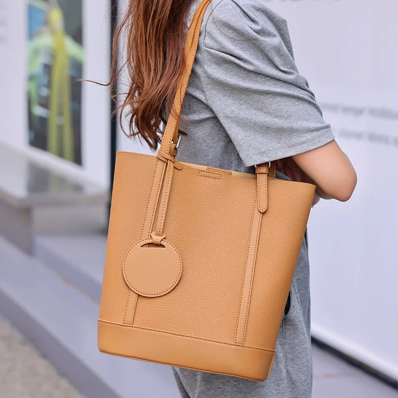 Elegant All-match Commuter Underarm Shoulder Bags Solid Simple High Quality Large Capacity Tote Bag OLfashion Casual Purse Bolsa