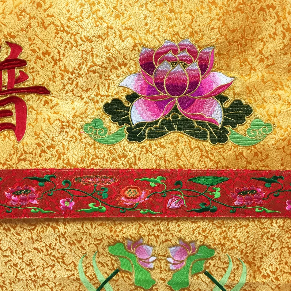 FO GUANG PUZHAO Buddhist Taoism Temple altar Worship Buddha High quality Embroidery Altar table enclosure wall Hanging Curtain