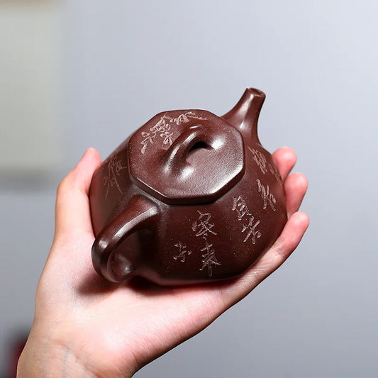 Factory Wholesale Handmade Purple Sand China Kungfu Teapot Yixing Ceramic Tea Sets