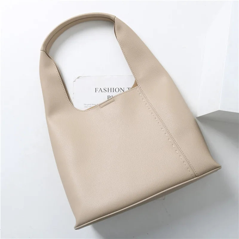 Fashion All-match Commuter Tote Bag Large Capacity Casual Underarm Shoulder Bags Female Purses Ladies Handbags Bolsos Mujer