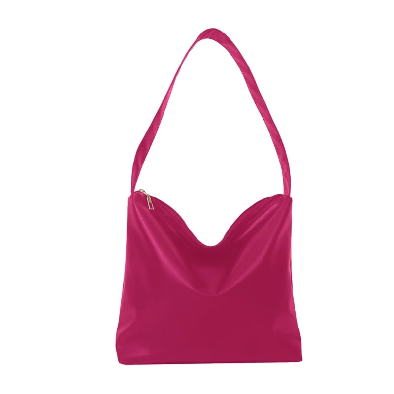 Fashion Armpit Bag Shoulder Bags for Girl Women Lady Purse Solid Color Trendy Handbag Carrying Bag Underarm Bag Tote
