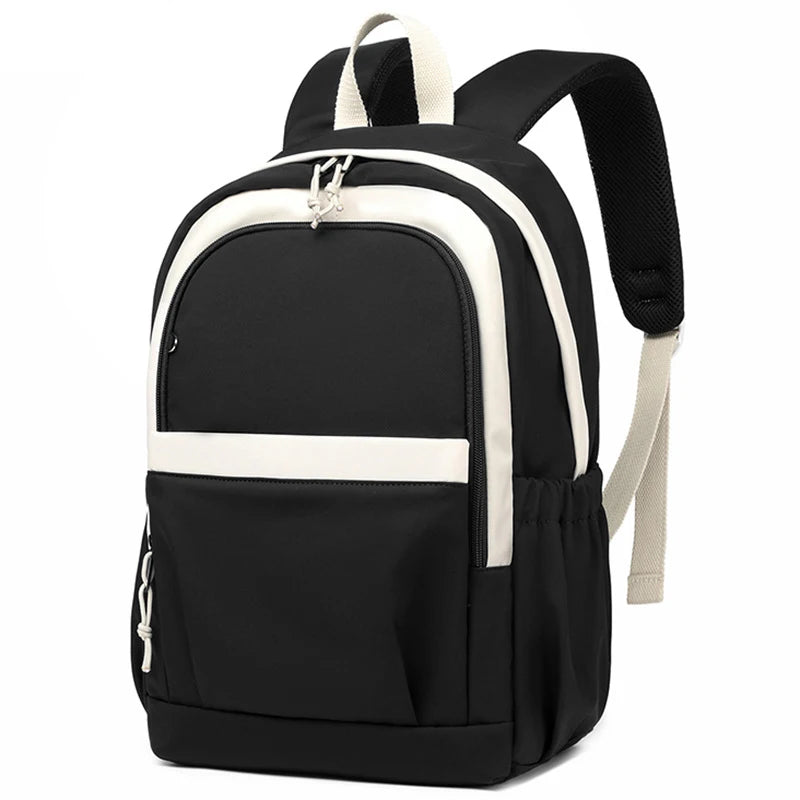 Fashion Contrast Color Backpacks for Women Sweet Girls Junior School Students School Bags Travel Laptop Bag Kawaii Large Bolsas