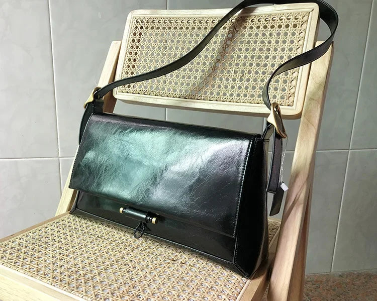Fashion Elegant Lady Commuter Armpit Bags Solid All-match Simple Luxury Underarm Shoulder Bag Female 2024 New Korean Bolsos