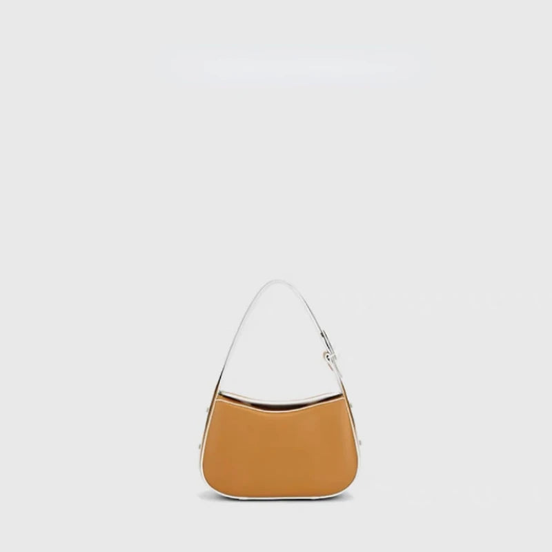 Fashion High Quality Underarm Shoulder Bags for Women Gebuine Leather Handbags Commuter Casual All-match Purses Clutch Female