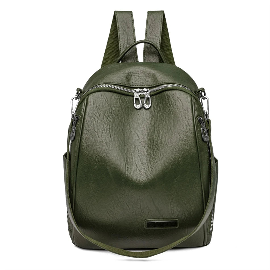 Fashion Ladies 3 In 1 Backpack Shoulder Bag Back Bagpack Academy Bookpack Bookbag Women's Schoolbag College Style Large Rucksack