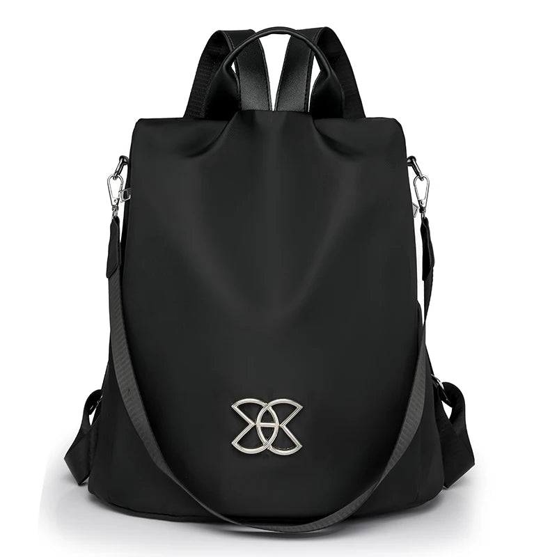 Fashion Retro Women's Backpack School Students High Quality BookBag Large Capacity Anti Bags Female Shoulder Bolsas Sac A Dos