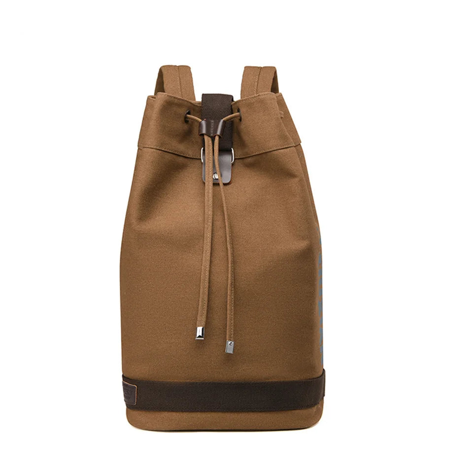 Fashion Waterproof Canvas Backpack Man Casual Rucksack Shoulder Bag Nylon Big Capacity School Bag Knapsack