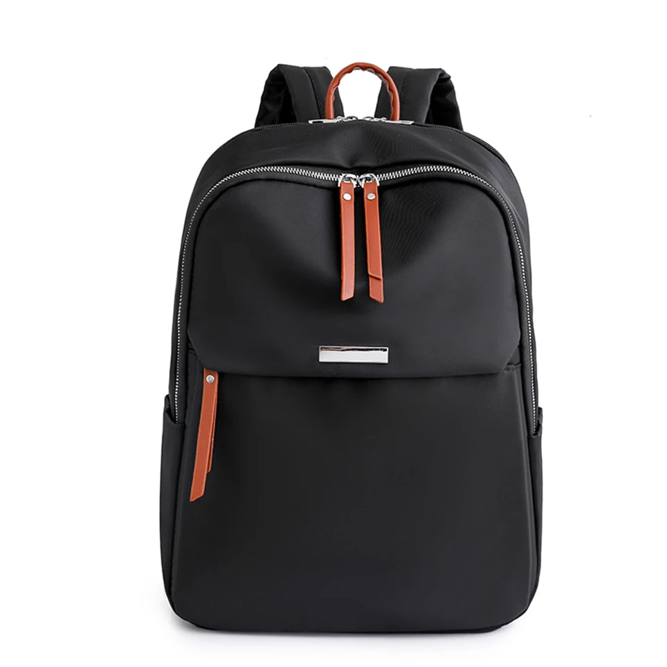 Fashion Women Backpack High Quality Nylon School Bagpack Designer Travel Rucksack for Ladies Simple Teenager Girls Bookbags Sac