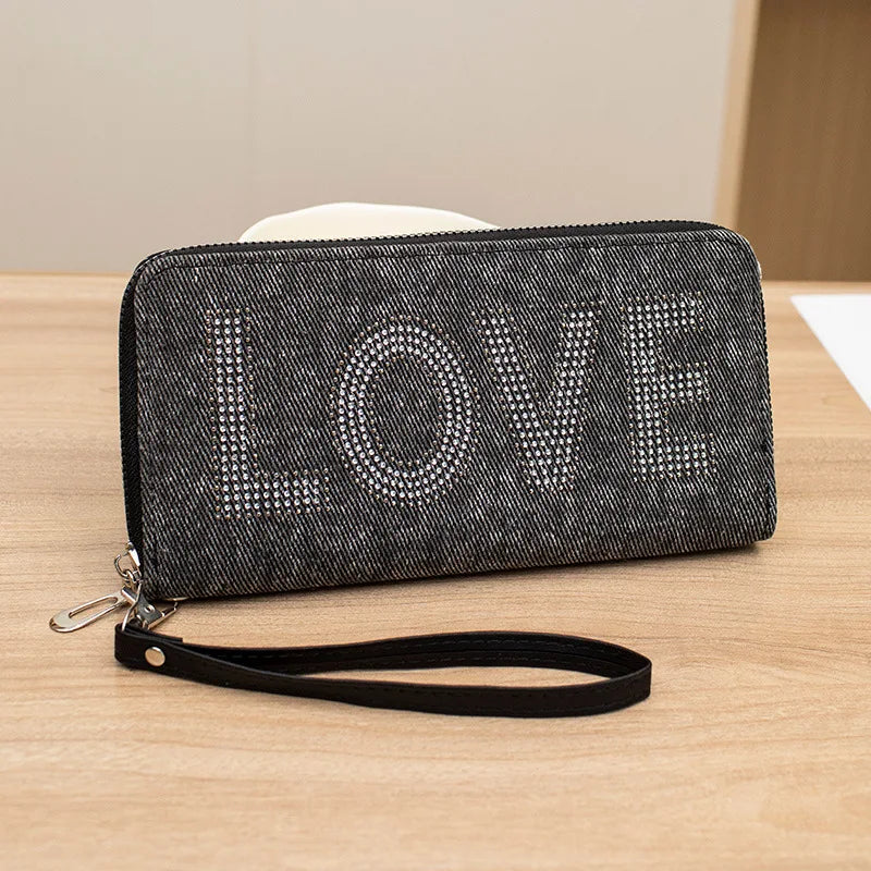 Fashion Women Wallet Female Clutch Card Holder Purse PU Leather Long Wallet Hasp Phone Bag Money Coin Pocket Cartera Mujer