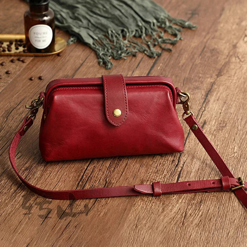 Fashionable Women Crossbody Genuine Leather Small Shoulder s For Ladies Clutch Sling Female Bags Luxury
