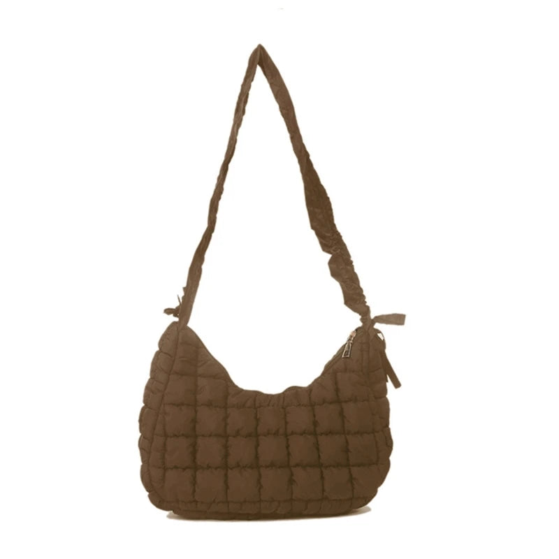 Fashionable and Durable Pleated Single Shoulder Bag Crossbody Sling Bags
