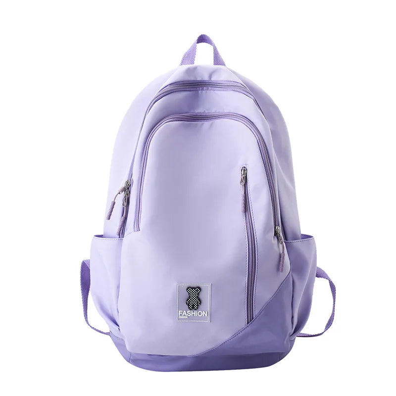 Fengdong high school backpack girl bookbag large capacity school bag student ultra light backpack big school bags for girls gift