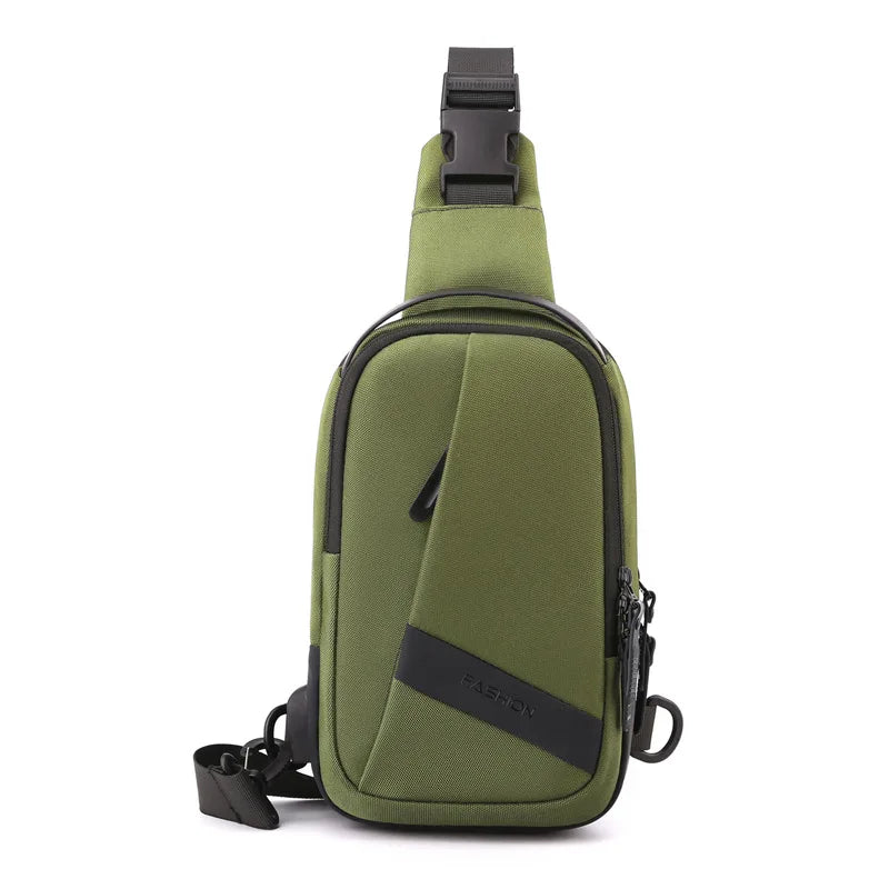 Fengdong small anti-theft chest bag men mini Crossbody Bag travel shoulder bag multifunctional outdoor sports bag cell phone bag