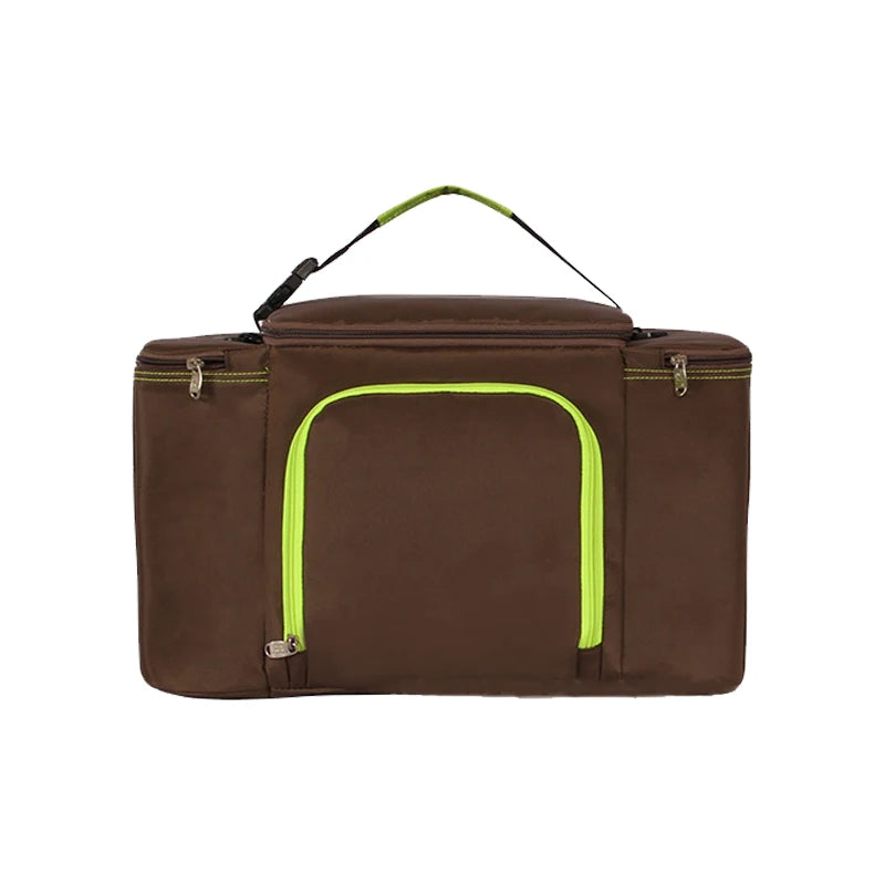 Fitness Lunch Bag Adult Insulated Portable One Shoulder Beach Ice Box Picnic Thermal Fruit Food Bags Carrier for Work Coolers