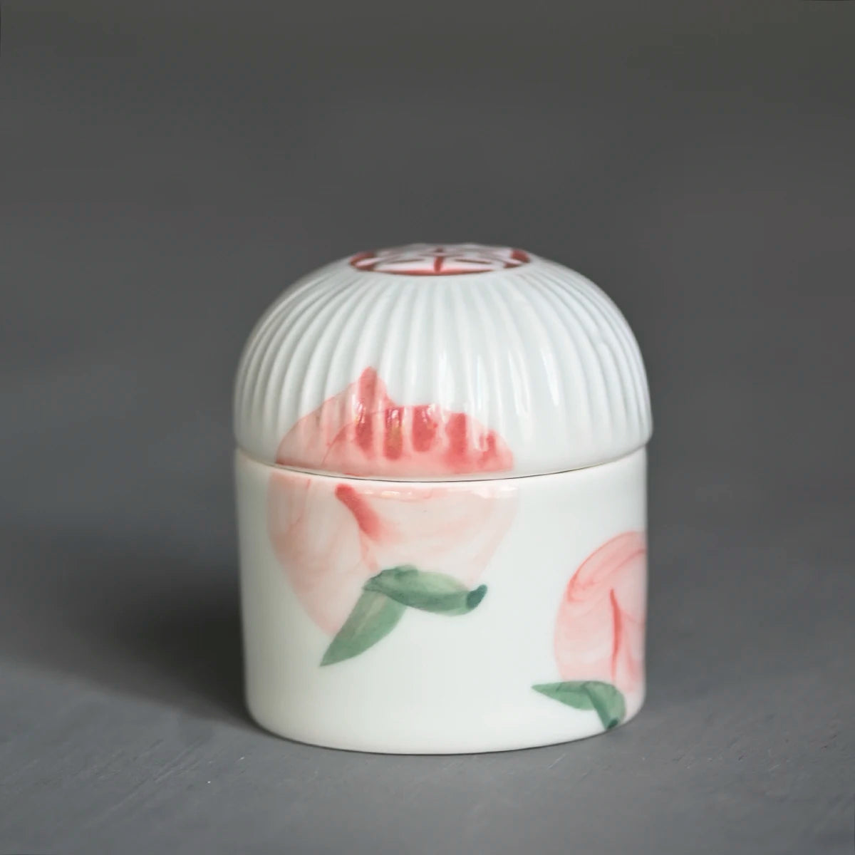 Foam at the beginning of the jingdezhen ceramic small household travel carry portable wake POTS of tea caddy storehouse