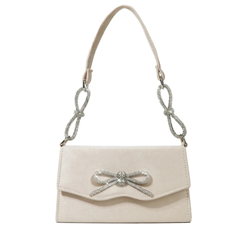 French Style Bowknot Women Bag Sophisticated Bowknot Handbag Fashionable Bag for Women Add to Your Night Out
