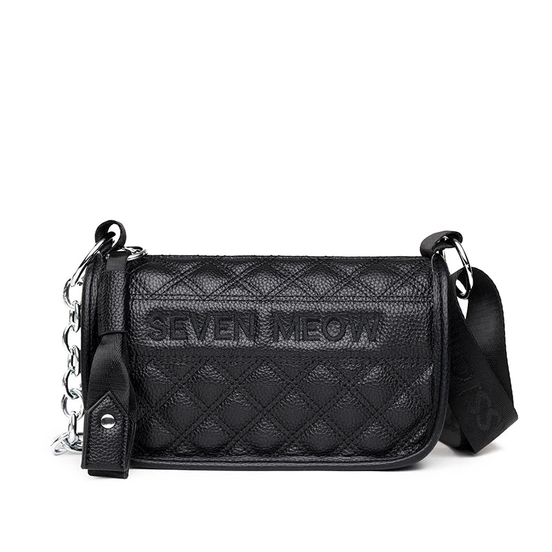 Genuine Leather Women Handbag Designer Ladies Shoulder Bag Cow Leather Crossbody Bags For Women 2022 Solid Color Female Tote Sac