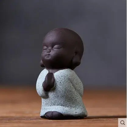 Geyao Tea Pet Decorations, Zisha, Five-blessing Pig, Tea Table, Tea Art, Small Monk Figure, Ornaments
