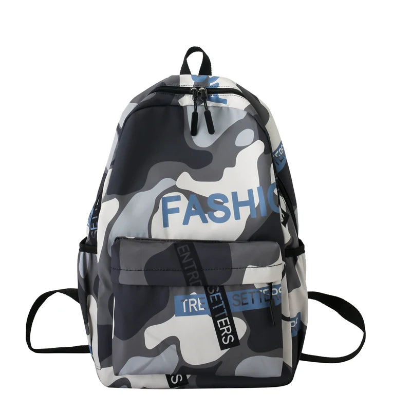 Girl Boy Camouflage College Backpack Fashion Cool Lady Travel Leisure Bag Men Women Laptop School Backpack Female Male Book Bags