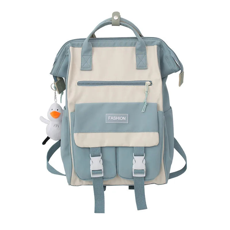 Girl New Cute Waterproof Travel Female Rucksack Nylon Mommy Bag Ladies Kawaii Backpack Fashion Women Laptop Trendy College Bags
