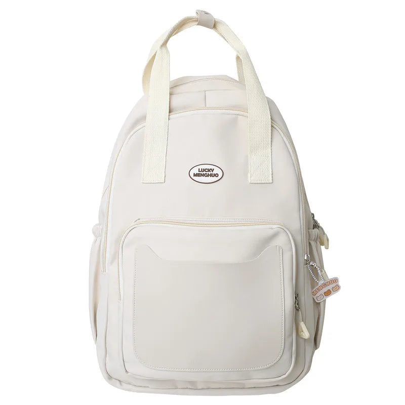 Girl Pink Laptop Backpack Trendy Waterproof Female Travel Book Bag Ladies Cute College Backpack Fashion Women Leisure School Bag