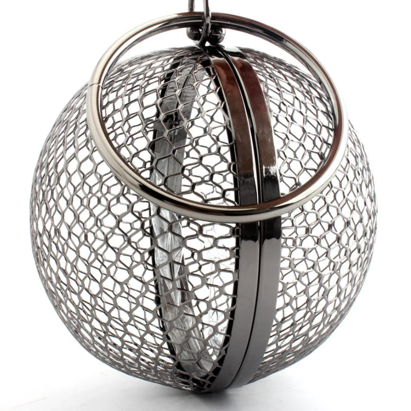 Girl Round Ball Gold Clutch Purse for Women Basketball Evening Bags Rhinestone Handbags Ladies Party wedding Dinner clutch Bag