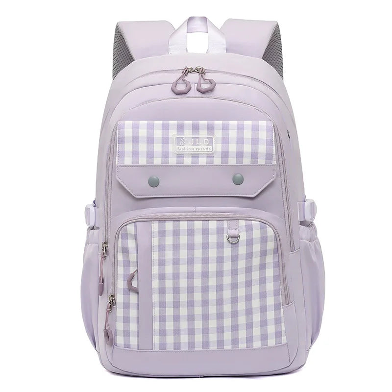 Girls School Bags for Teenagers Student Primary School Backpack Kids Large Capacity Casual College Style Schoolbags