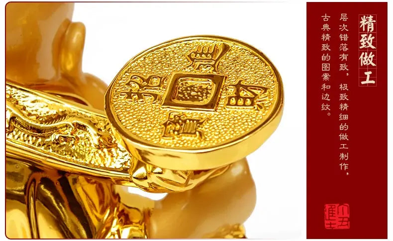 Golden belly laughing Buddha feng shui smiling Buddha statues Maitreya arts and crafts home decoration statue Buddha shiva