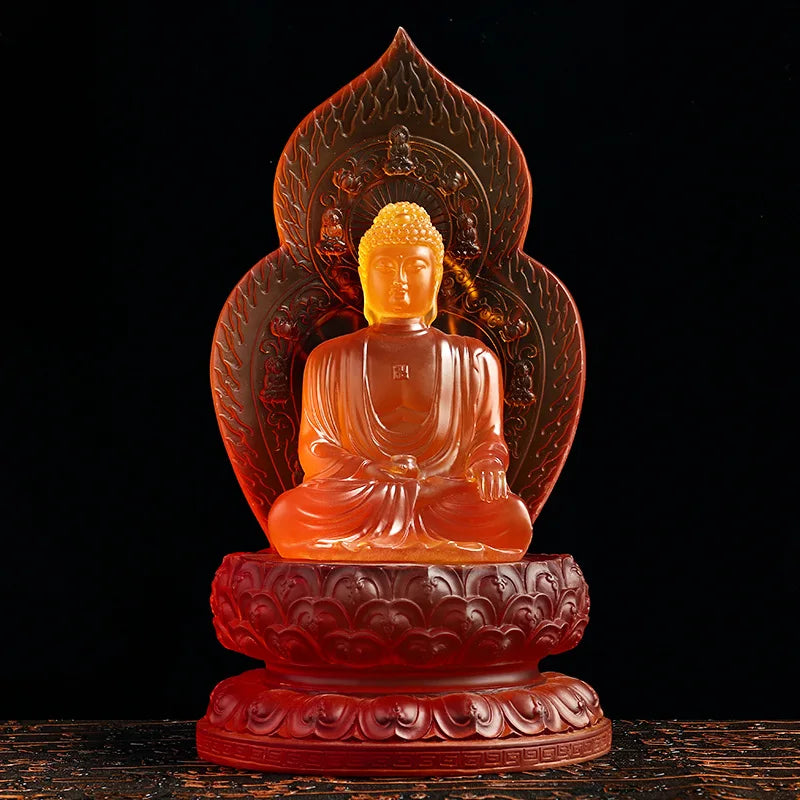 Guanyin, King of Tibet, PharmacistFigure decoration Buddha Resin Art Sculpture luxury home decor Statue room Office accessories