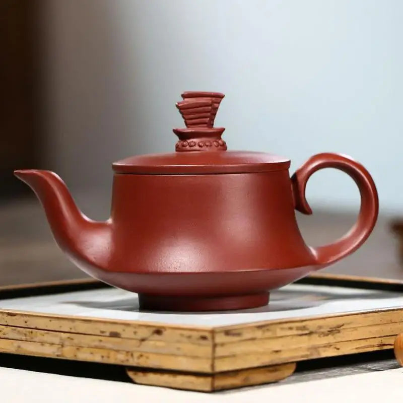 Dahongpao Smooth Sailing Pot Zisha Teapot Yixing Handmade Pot Kung-fu Teaware Purple Clay Drinkware For Puer Green Black