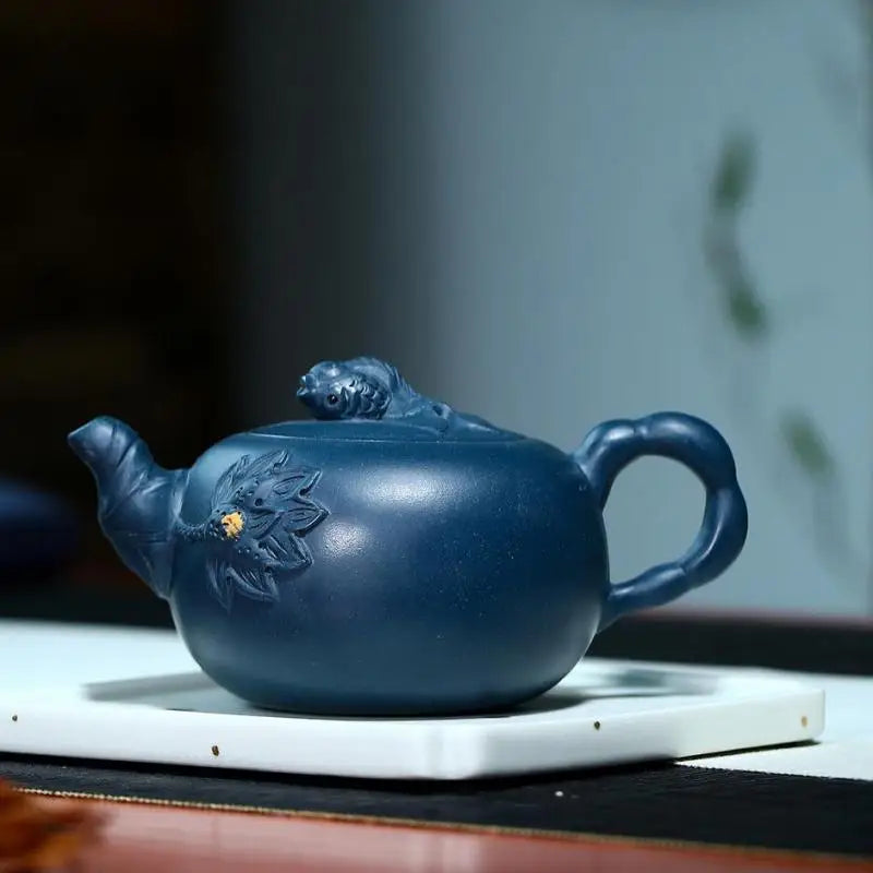Handmade Zisha Teapot, Yixing Handmade Pot, Kung-Fu Teaware, Purple Clay, Drinkware in Tianqing Mud, Every Year