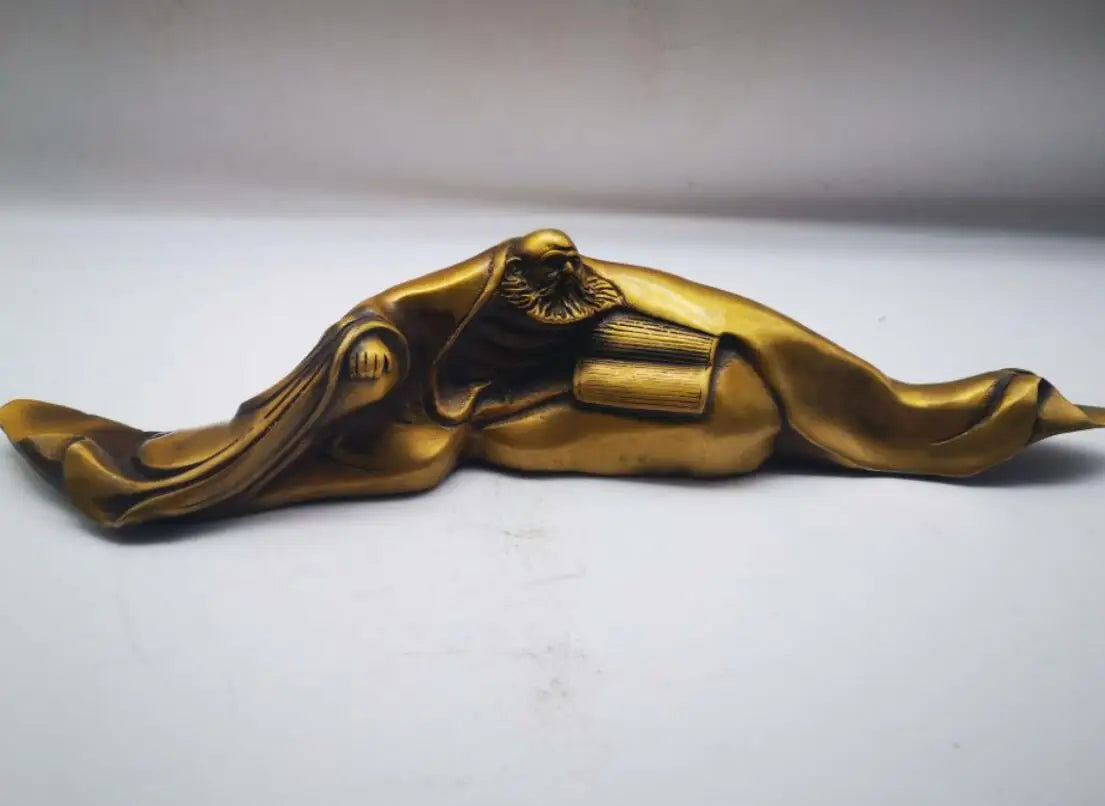 China brass Bodhidharma Buddha crafts statue