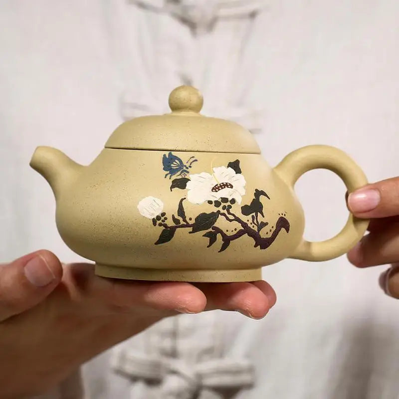 Green Clay Jade Milk Pot, Zisha Teapot, Yixing Handmade Pot, Purple Clay Drinkware for Puer, Green, Black, Chinese