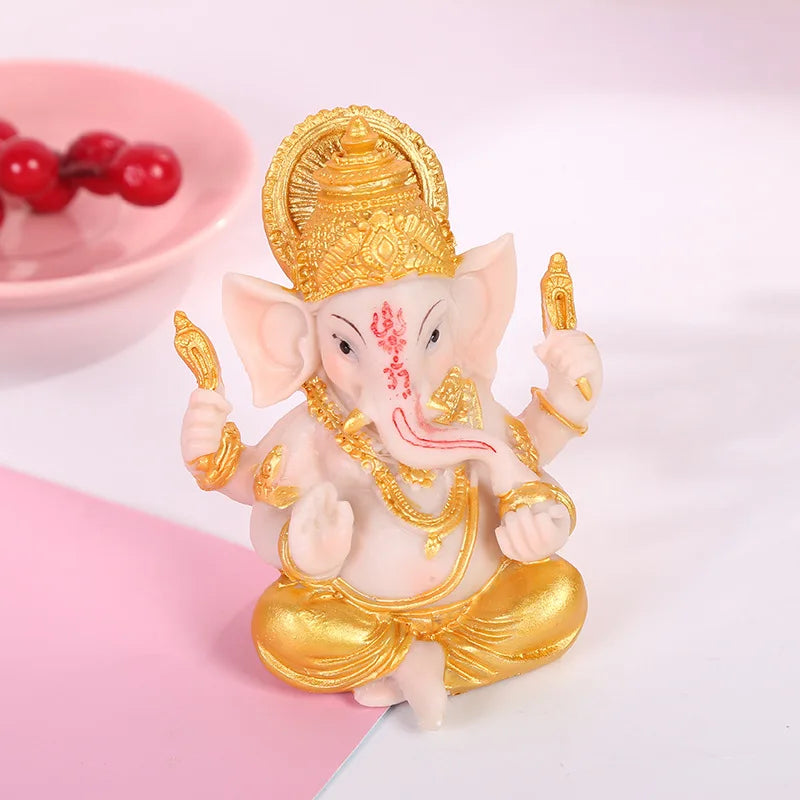 Creative Thailand Elephant God Ornaments Festival Gifts Office Feng Shui Lucky Business Home Ornaments.