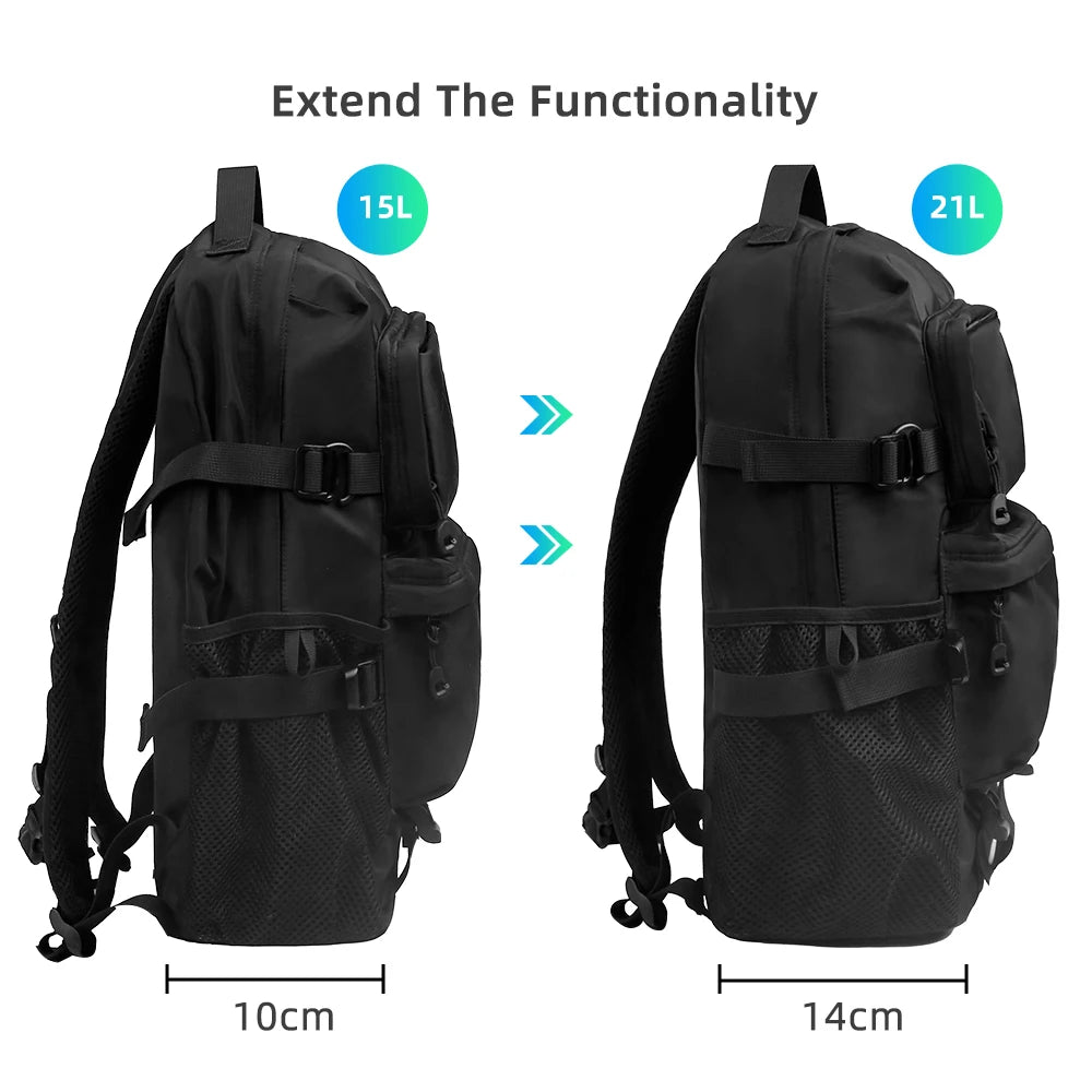 Heroic Knight Casual Men's Waterproof Backpacks Travel Expandable School Laptop Outdoors Bags An-ti Theft New Designer Mochilas