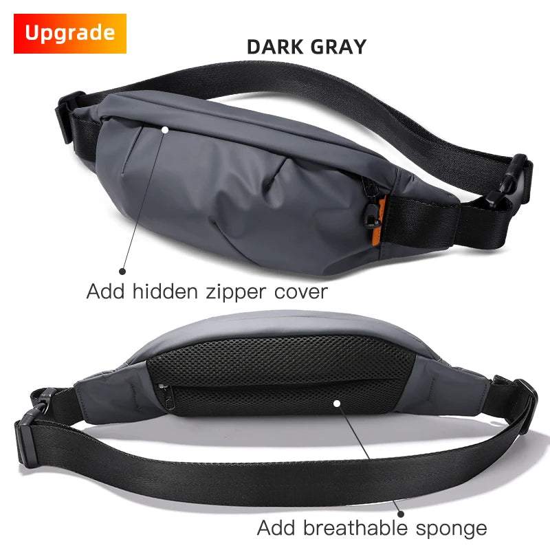 Heroic Knight Waist Bag for Men Phones Gold Belt Bag Pillow Cycling Travel Bag Teenager Pouch Sport Shoulder Bag for Running Man