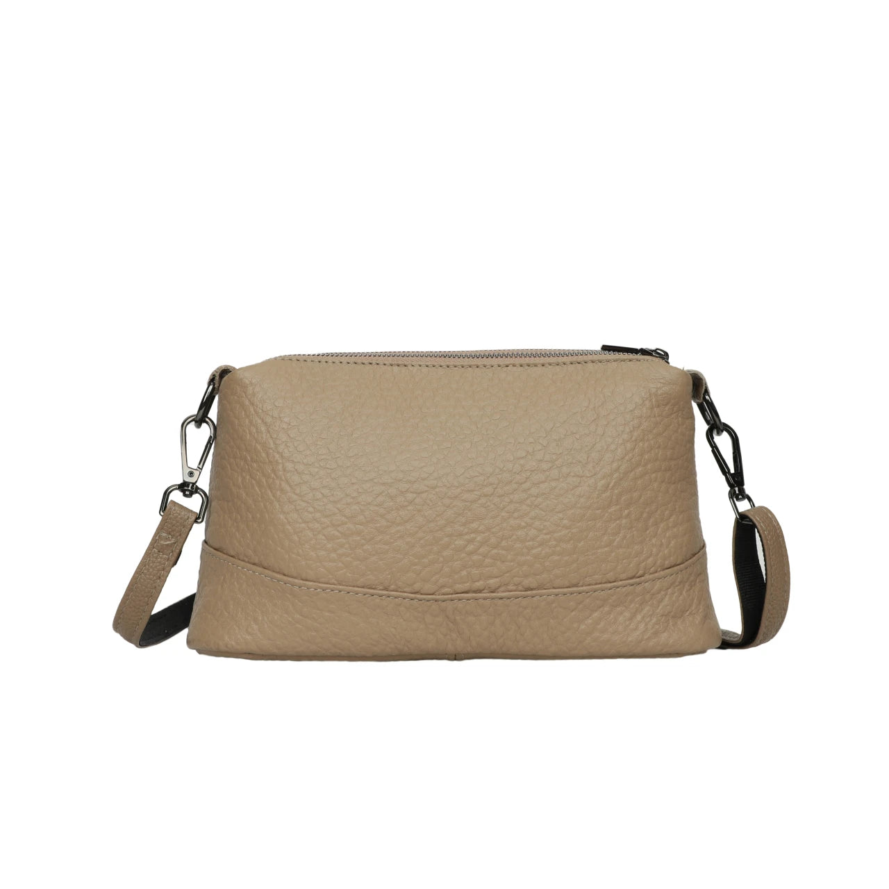 High Quality 3 Layers Genuine Leather Shoulder Crossbody Bags For Women 2023 Luxury Stone Grain Cow Leather Women's Handbags Sac