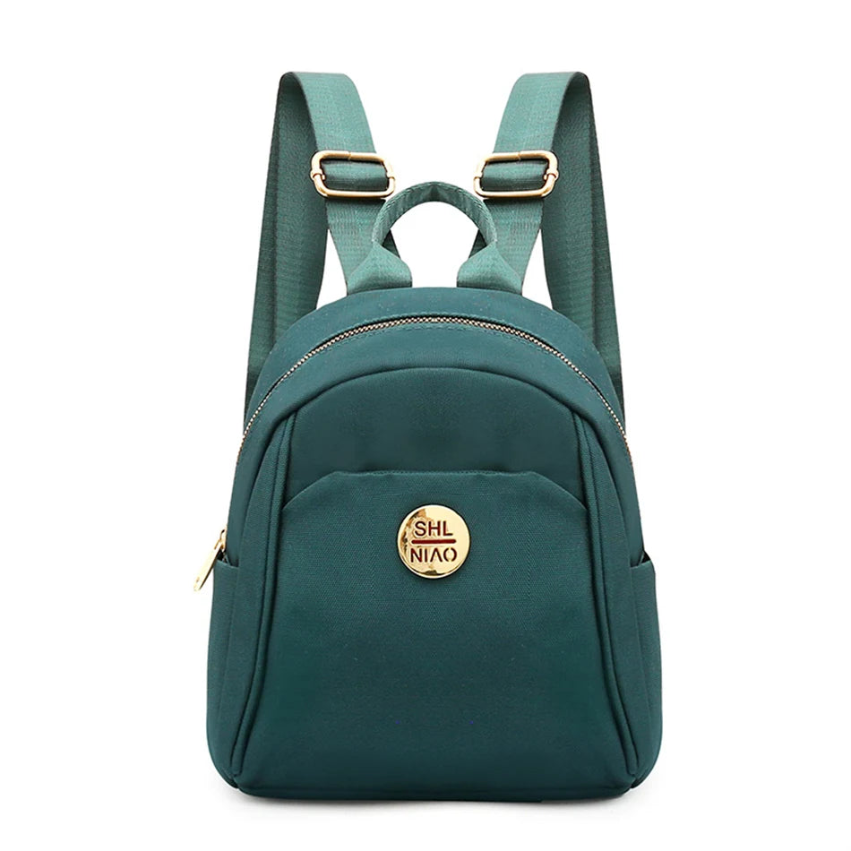 High Quality Backpack for Women 2022 Solid Color Large Capacity Bagpacks Purses Fashion College Student Travel Bookbag Rucksack
