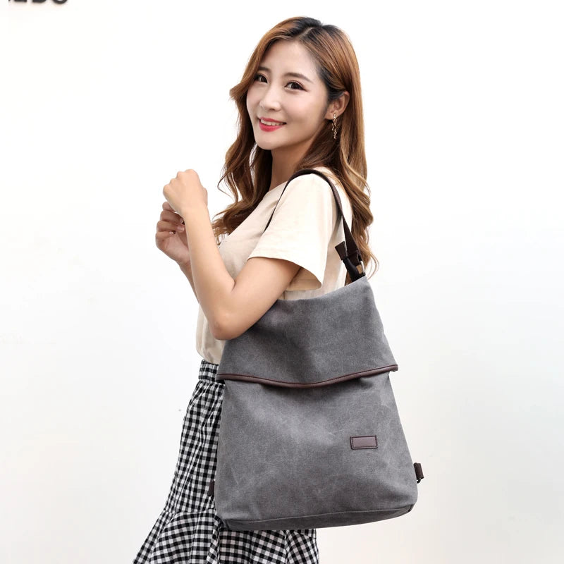 High Quality Canvas Backpack Women Leisure Travel Backpack School Bags for Teenage Girls Mochilas Mujer 2019 Bagpack Sac a Dos