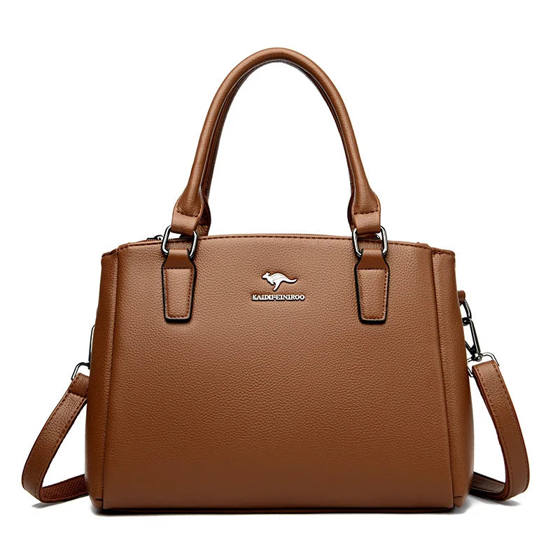 High Quality Ladies Purses and Handbags Luxury Soft Leather Messenger Bag Designer Shoulder Crossbody Bags for Women 2023 Sac