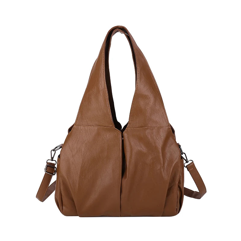High Quality Leather Ladies Handbags Crossbody Shoulder Bags for Women Luxury Designer Large Capacity Female Messenger Bags Sac