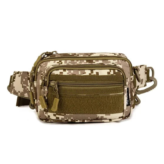 High Quality Military Waist Pack Fanny Hip Belt Clutch Molle Men 1000D Nylon Assault Messenger Crossbody Small Shoulder Bag